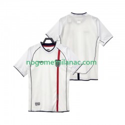 Dres Engleska Retro Domaći 2002 Kratkih Rukava - Muški Dres Engleska Retro Domaći 2002 Kratkih Rukava - Muški