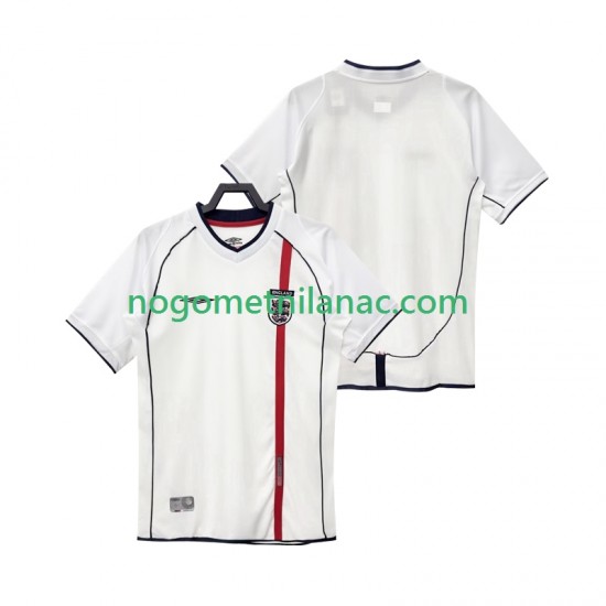 Dres Engleska Retro Domaći 2002 Kratkih Rukava - Muški