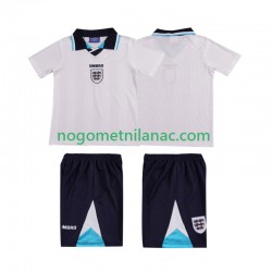 Dres Engleska 1996 Retro Domaći Kratkih Rukava - Dječji Dres Engleska 1996 Retro Domaći Kratkih Rukava - Dječji