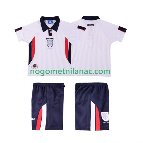 Dres Engleska Retro Domaći 1998 Kratkih Rukava - Dječji