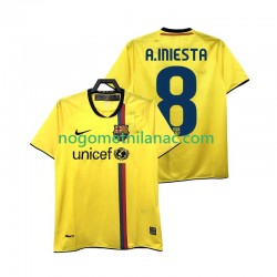 Dres FC Barcelona A INIESTA 8 2009 Retro Gostujući 2008 Kratkih Rukava - Muški Dres FC Barcelona A INIESTA 8 2009 Retro Gostujući 2008 Kratkih Rukava - Muški