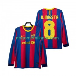 Dres FC Barcelona A INIESTA 8 Retro Domaći 2011 2010 Dugim Rukavima - Muški Dres FC Barcelona A INIESTA 8 Retro Domaći 2011 2010 Dugim Rukavima - Muški