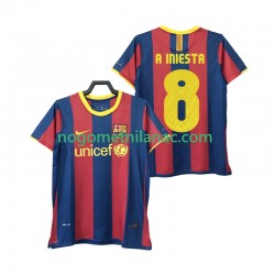 Dres FC Barcelona A INIESTA 8 Retro Domaći 2011 2010 Kratkih Rukava - Muški Dres FC Barcelona A INIESTA 8 Retro Domaći 2011 2010 Kratkih Rukava - Muški