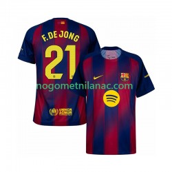 Dres FC Barcelona Frenkie de Jong 21 Domaći 2025-2026 Kratkih Rukava - Muški Dres FC Barcelona Frenkie de Jong 21 Domaći 2025-2026 Kratkih Rukava - Muški