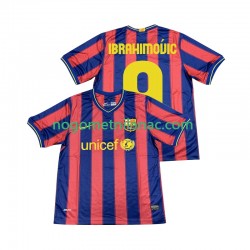 Dres FC Barcelona Ibrahimović 9 2009 Retro Domaći 2010 Kratkih Rukava - Muški