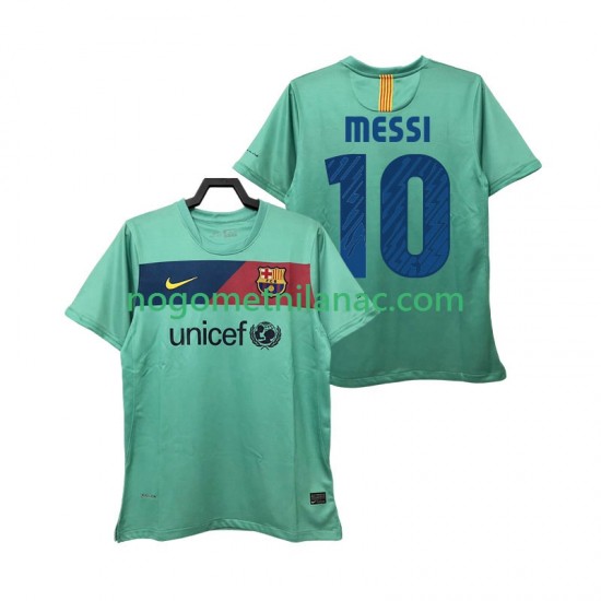 Dres FC Barcelona Lionel Messi 10 Retro Gostujući 2011 2010 Kratkih Rukava - Muški