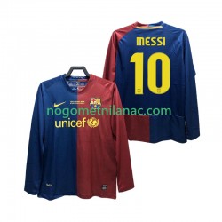 Dres FC Barcelona Lionel Messi 10 Champions League 2009 Retro Domaći 2008 Dugim Rukavima - Muški Dres FC Barcelona Lionel Messi 10 Champions League 2009 Retro Domaći 2008 Dugim Rukavima - Muški