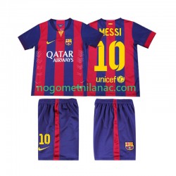 Dres FC Barcelona Lionel Messi 10 2014 2015 Retro Domaći Kratkih Rukava - Dječji Dres FC Barcelona Lionel Messi 10 2014 2015 Retro Domaći Kratkih Rukava - Dječji