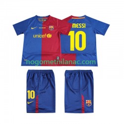 Dres FC Barcelona Lionel Messi 10 Champions League 2009 Retro Domaći 2008 Kratkih Rukava - Dječji Dres FC Barcelona Lionel Messi 10 Champions League 2009 Retro Domaći 2008 Kratkih Rukava - Dječji