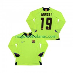 Dres FC Barcelona Lionel Messi 19 2005 Retro Gostujući 2006 Dugim Rukavima - Muški
