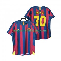Dres FC Barcelona Lionel Messi 30 2005 Retro Domaći 2006 Kratkih Rukava - Muški