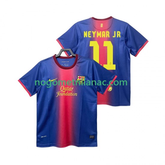 Dres FC Barcelona Neymar JR 11 2012 2013 Retro Domaći Kratkih Rukava - Muški