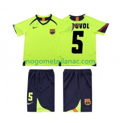 Dres FC Barcelona PUVDL 5 2005 Retro Gostujući 2006 Kratkih Rukava - Dječji Dres FC Barcelona PUVDL 5 2005 Retro Gostujući 2006 Kratkih Rukava - Dječji