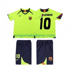 Dres FC Barcelona RONALDINHO 10 2005 Retro Gostujući 2006 Kratkih Rukava - Dječji Dres FC Barcelona RONALDINHO 10 2005 Retro Gostujući 2006 Kratkih Rukava - Dječji