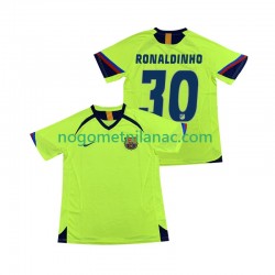 Dres FC Barcelona RONALDINHO 30 2005 Retro Gostujući 2006 Kratkih Rukava - Muški Dres FC Barcelona RONALDINHO 30 2005 Retro Gostujući 2006 Kratkih Rukava - Muški