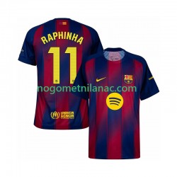 Dres FC Barcelona Raphinha 11 Domaći 2025-2026 Kratkih Rukava - Muški