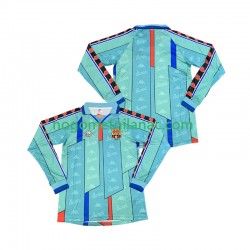 Dres FC Barcelona 1996 1997 Retro Gostujući Dugim Rukavima - Muški