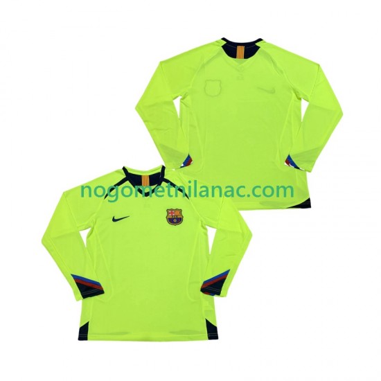 Dres FC Barcelona 2005 Retro Gostujući 2006 Dugim Rukavima - Muški
