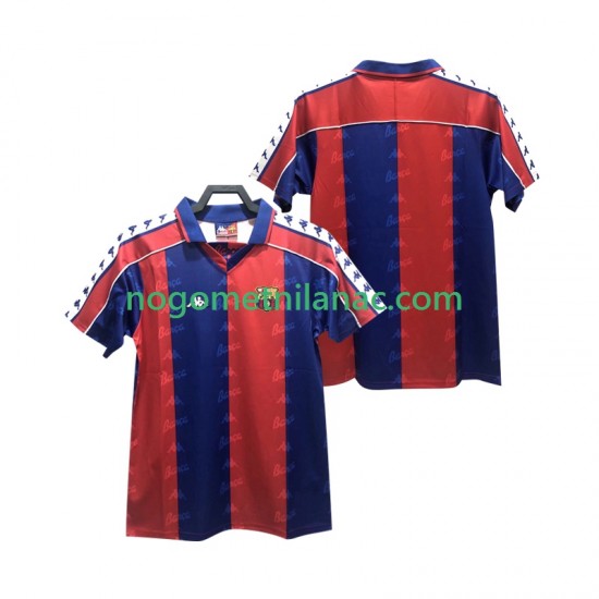 Dres FC Barcelona 1992 1995 Retro Domaći Kratkih Rukava - Muški