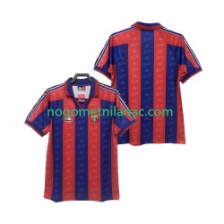 Dres FC Barcelona 1996 1997 Retro Domaći Kratkih Rukava - Muški