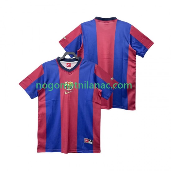 Dres FC Barcelona Retro Domaći 1998 1999 Kratkih Rukava - Muški