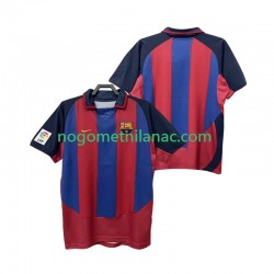 Dres FC Barcelona 2003 Retro Domaći 2004 Kratkih Rukava - Muški