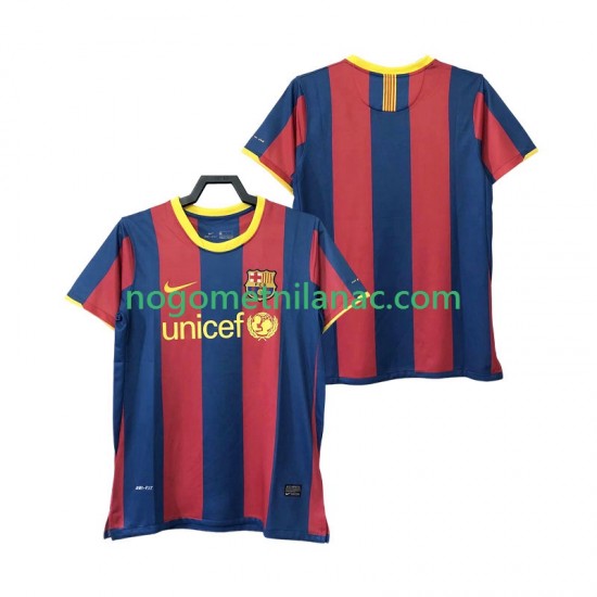 Dres FC Barcelona Retro Domaći 2011 2010 Kratkih Rukava - Muški