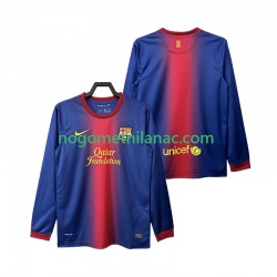 Dres FC Barcelona 2012 2013 Retro Domaći Dugim Rukavima - Muški Dres FC Barcelona 2012 2013 Retro Domaći Dugim Rukavima - Muški