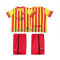 Dres FC Barcelona 2013 2014 Retro Gostujući Kratkih Rukava - Dječji Dres FC Barcelona 2013 2014 Retro Gostujući Kratkih Rukava - Dječji