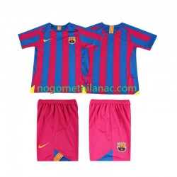 Dres FC Barcelona 2005 Retro Domaći 2006 Kratkih Rukava - Dječji