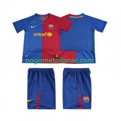 Dres FC Barcelona 2009 Retro Domaći 2008 Kratkih Rukava - Dječji