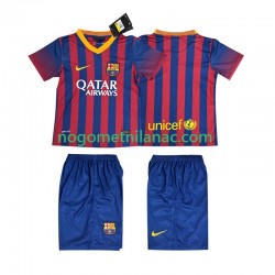 Dres FC Barcelona 2013 2014 Retro Domaći Kratkih Rukava - Dječji Dres FC Barcelona 2013 2014 Retro Domaći Kratkih Rukava - Dječji