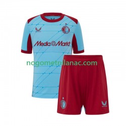 Dres Feyenoord Rotterdam Treći 2025-2026 Kratkih Rukava - Dječji
