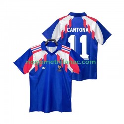 Dres Francuska CANTONA 11 1990 Retro Domaći Kratkih Rukava - Muški Dres Francuska CANTONA 11 1990 Retro Domaći Kratkih Rukava - Muški