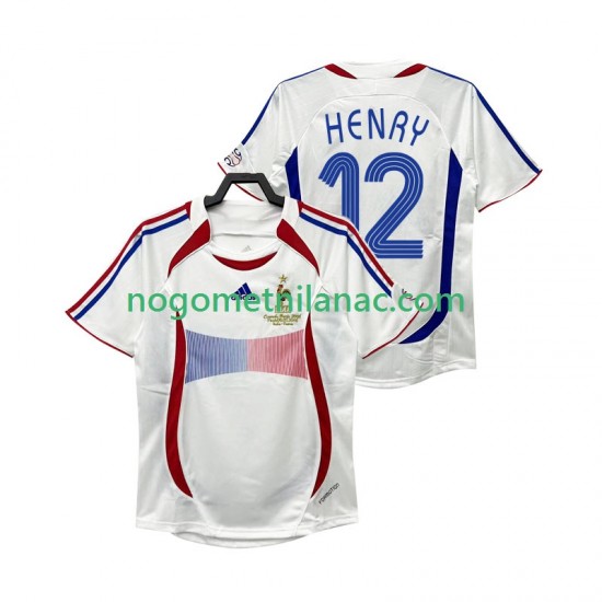 Dres Francuska Henry 12 Retro Gostujući 2006 Kratkih Rukava - Muški