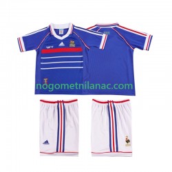 Dres Francuska Retro Domaći 1998 Kratkih Rukava - Dječji Dres Francuska Retro Domaći 1998 Kratkih Rukava - Dječji