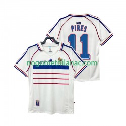 Dres Francuska PIRES 11 Retro Gostujući 1998 Kratkih Rukava - Muški Dres Francuska PIRES 11 Retro Gostujući 1998 Kratkih Rukava - Muški