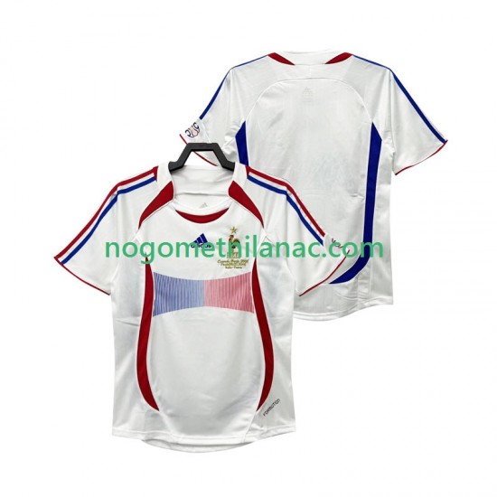 Dres Francuska Retro Gostujući 2006 Kratkih Rukava - Muški