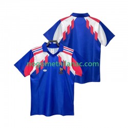 Dres Francuska 1990 Retro Domaći Kratkih Rukava - Muški Dres Francuska 1990 Retro Domaći Kratkih Rukava - Muški