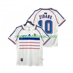 Dres Francuska ZIDANE 10 Retro Gostujući 1998 Kratkih Rukava - Muški