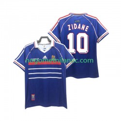 Dres Francuska ZIDANE 10 Retro Domaći 1998 Kratkih Rukava - Muški