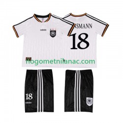 Dres Njemačka KLINSMANN 18 1996 Retro Domaći Kratkih Rukava - Dječji Dres Njemačka KLINSMANN 18 1996 Retro Domaći Kratkih Rukava - Dječji