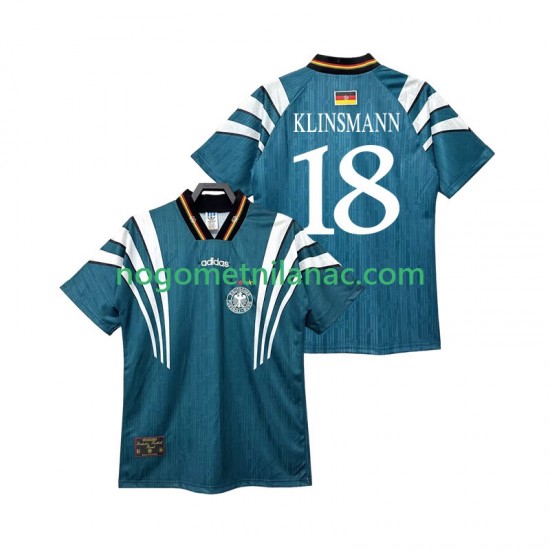 Dres Njemačka KLINSMANN 18 1996 Retro Gostujući Kratkih Rukava - Muški