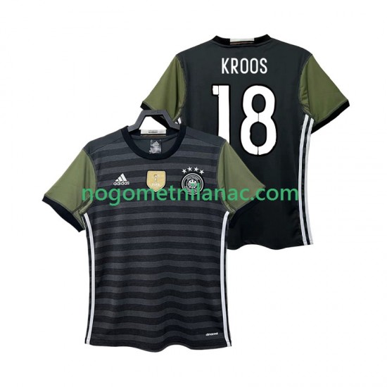 Dres Njemačka KROOS 18 2016 Retro Gostujući Kratkih Rukava - Muški