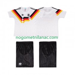 Dres Njemačka 1990 Retro Domaći Kratkih Rukava - Dječji Dres Njemačka 1990 Retro Domaći Kratkih Rukava - Dječji