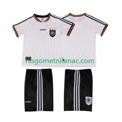 Dres Njemačka 1996 Retro Domaći Kratkih Rukava - Dječji Dres Njemačka 1996 Retro Domaći Kratkih Rukava - Dječji