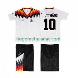 Dres Njemačka MATTHAUS 10 Retro Domaći 1994 Kratkih Rukava - Dječji Dres Njemačka MATTHAUS 10 Retro Domaći 1994 Kratkih Rukava - Dječji
