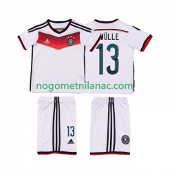 Dres Njemačka MULLER 13 2014 Retro Domaći Kratkih Rukava - Dječji Dres Njemačka MULLER 13 2014 Retro Domaći Kratkih Rukava - Dječji