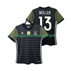 Dres Njemačka MULLER 13 2016 Retro Gostujući Kratkih Rukava - Muški Dres Njemačka MULLER 13 2016 Retro Gostujući Kratkih Rukava - Muški