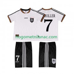 Dres Njemačka Moller 7 1996 Retro Domaći Kratkih Rukava - Dječji Dres Njemačka Moller 7 1996 Retro Domaći Kratkih Rukava - Dječji